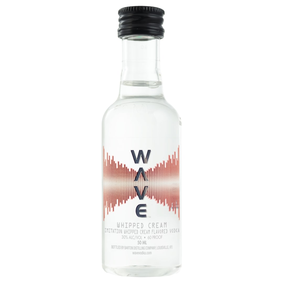 Wave Whip Cream Vodka 50ml 60 Proof