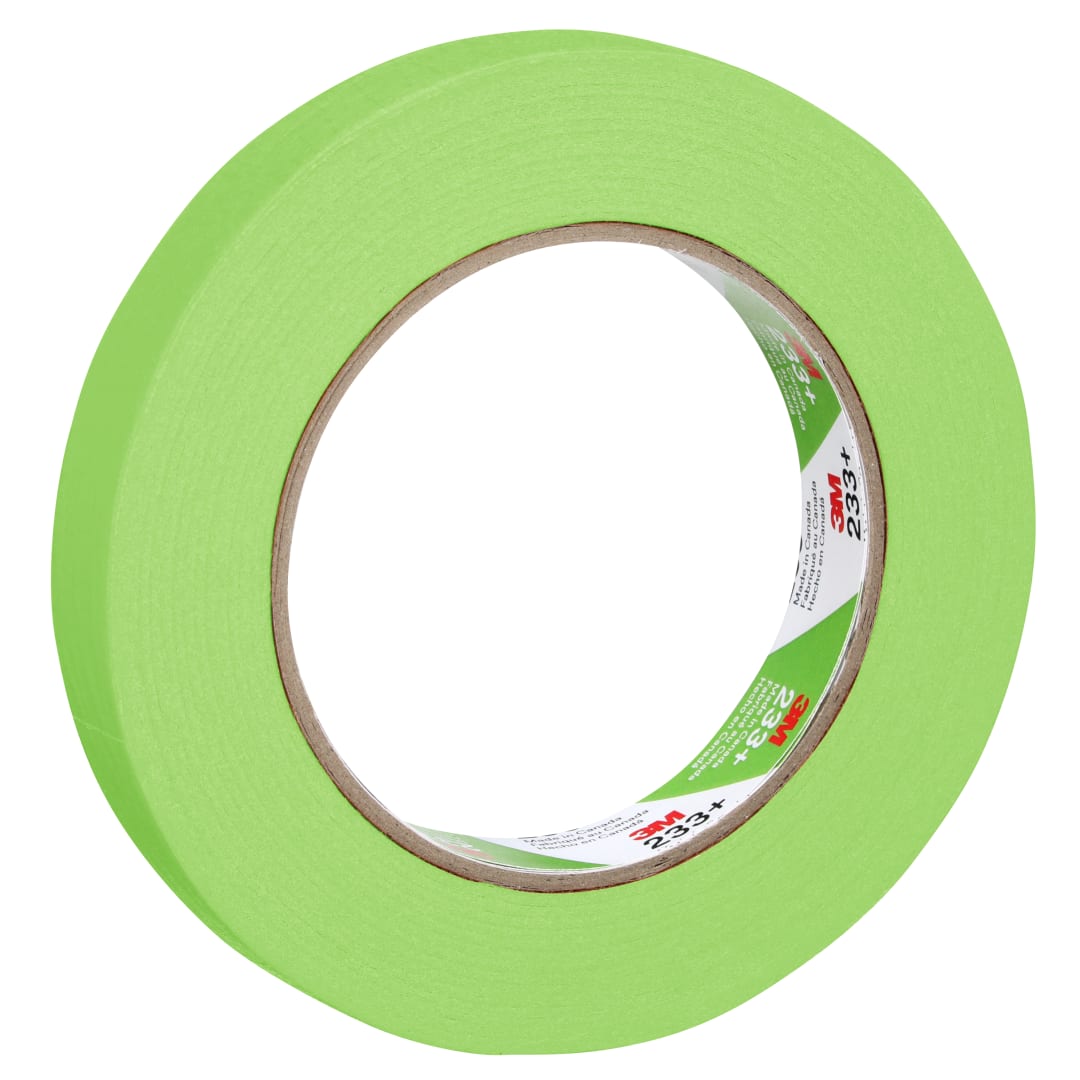 3M™ Yeşil Performans Maskeleme Bandı 233+, 18 mm x 55 m, 26334