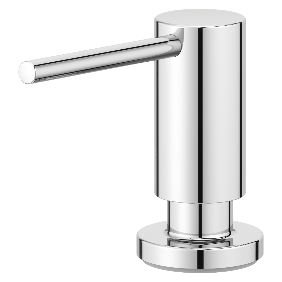 Modern Kitchen Soap Dispenser in Polished Chrome