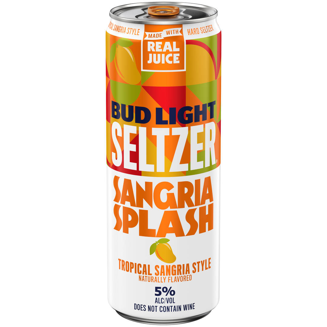 Bud Light Seltzer Tropical Sangria Style Sangria Splash Hard Seltzer 12 fl oz