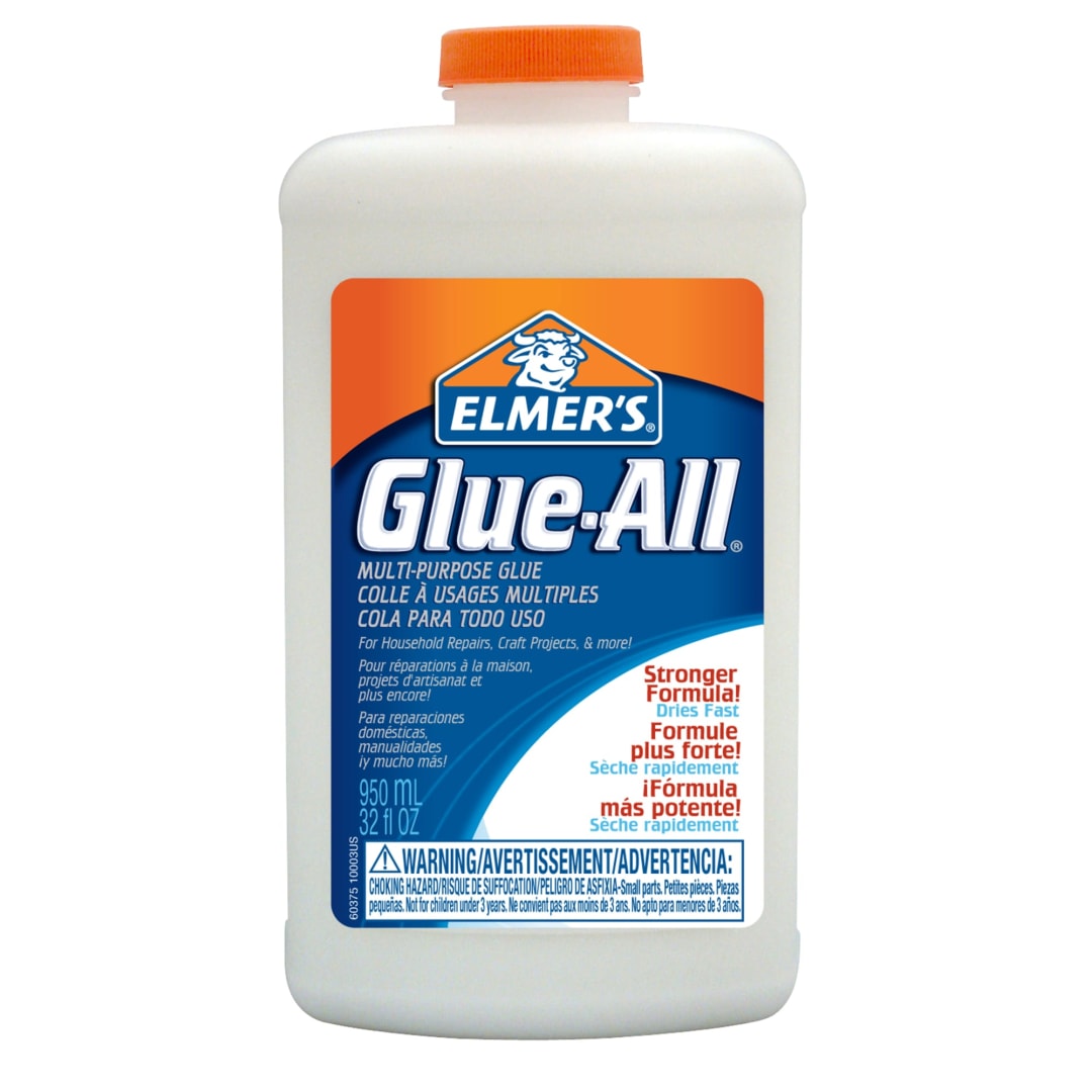 Elmer's Glue-All Multi-Purpose Glue, Strong Formula for Household Repairs and Craft Projects, 950 mL
