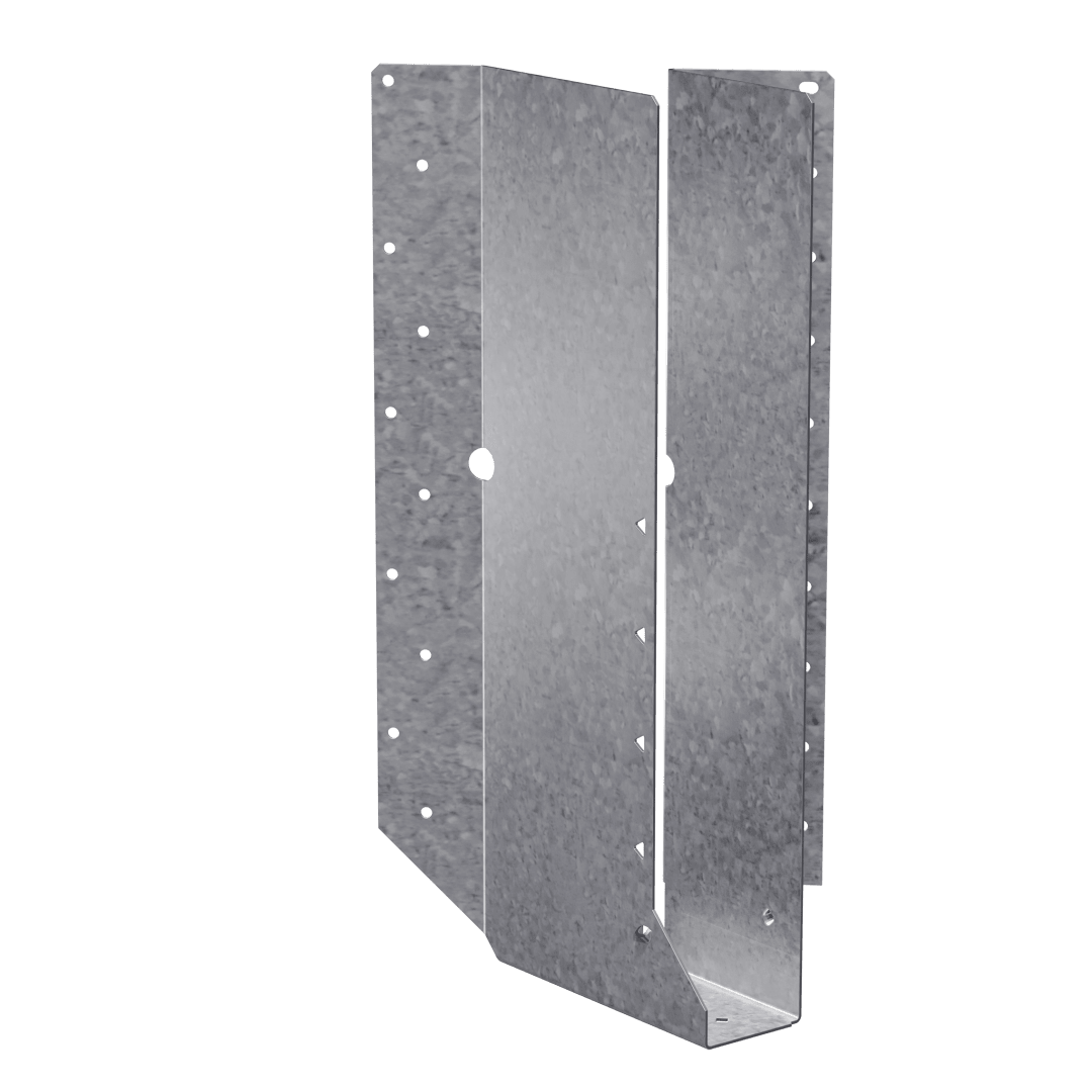 Simpson Strong-Tie SUR1.81/14 SUR Galvanized Joist Hanger for 1-3/4 in. x 14 in. Engineered Wood, Skewed Right (Pack of 15)