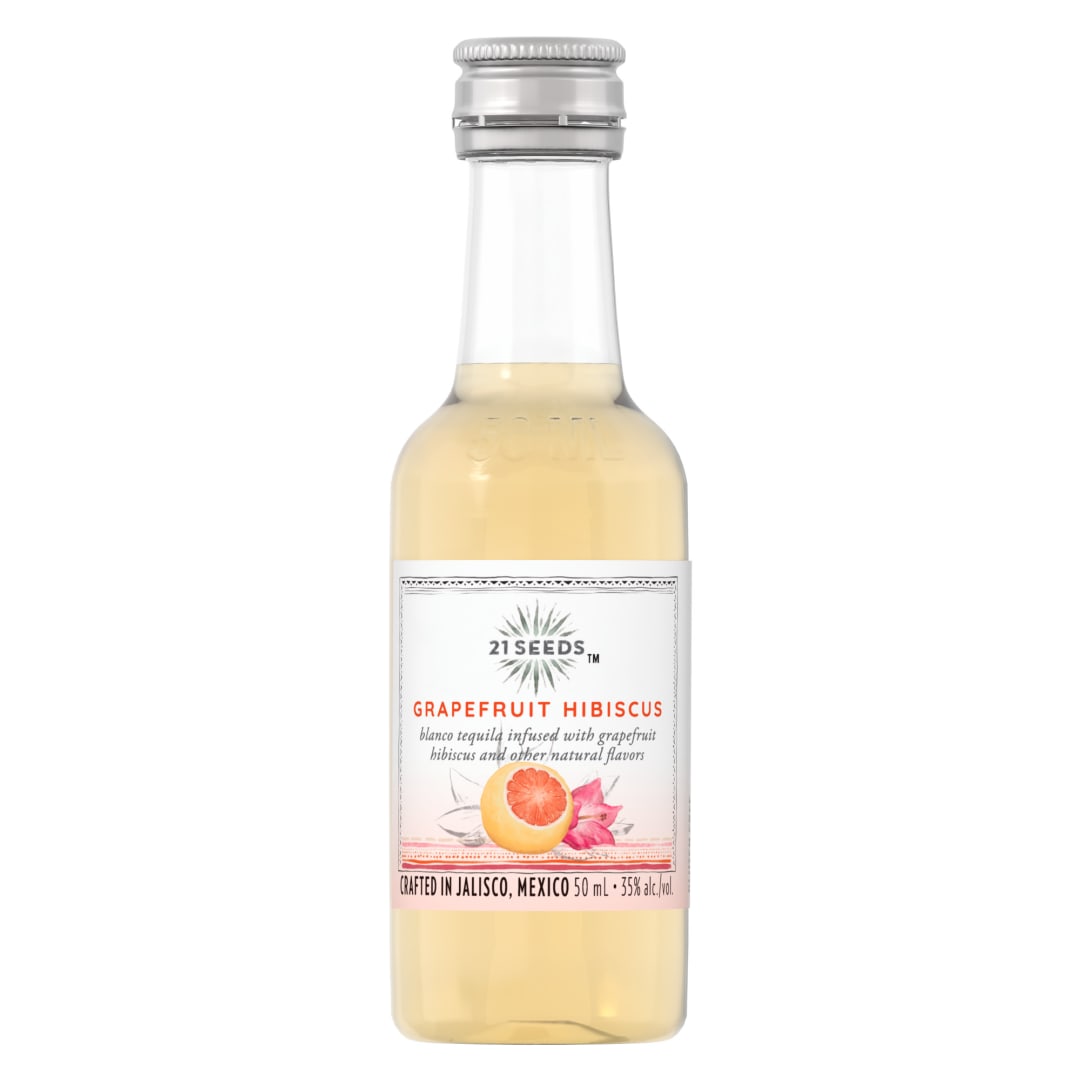 21 Seeds Tequila Grapefruit Hibiscus 70 6/10PK 50ML