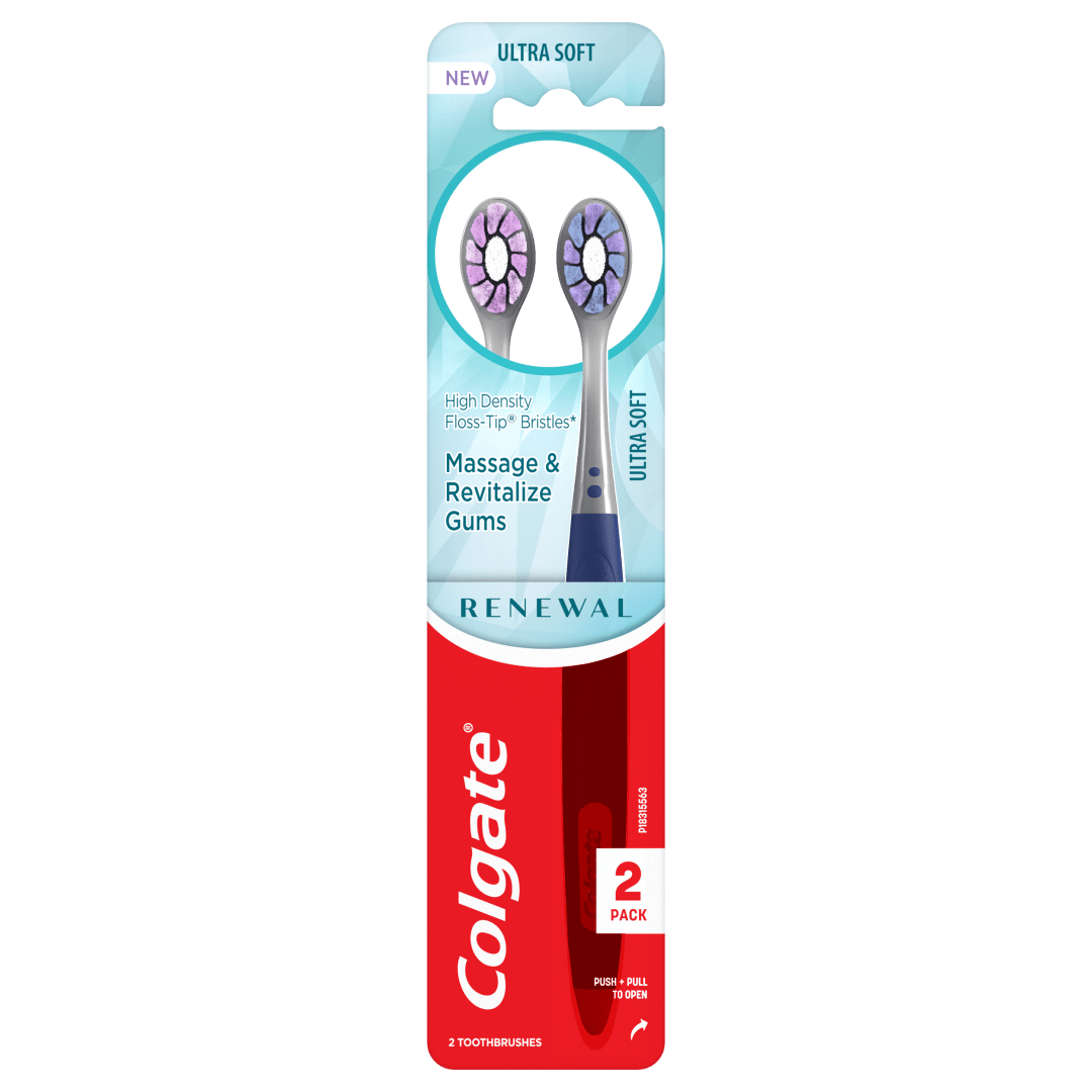 Colgate Renewal Manual Toothbrush - 2pk