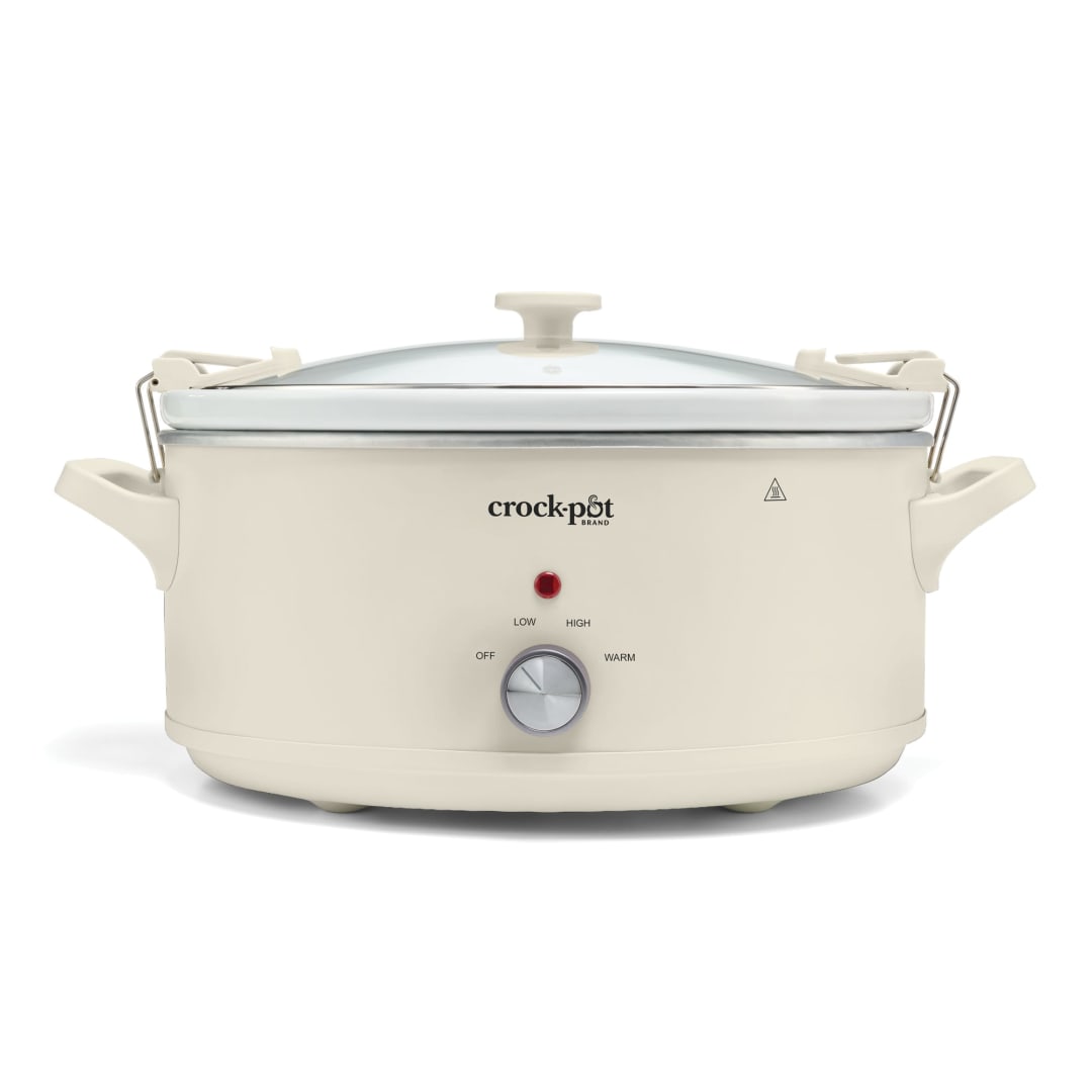 Crock-Pot 10QT Manual CNC Slow Cooker, Oat Milk