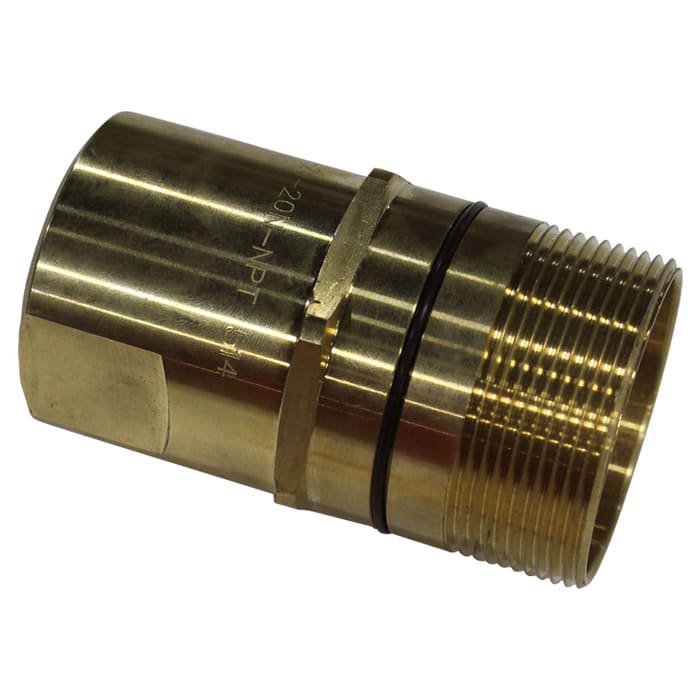 Wastebuilt® Replacement for Labrie Coupler,1 1/4" Male Quick Disconnect