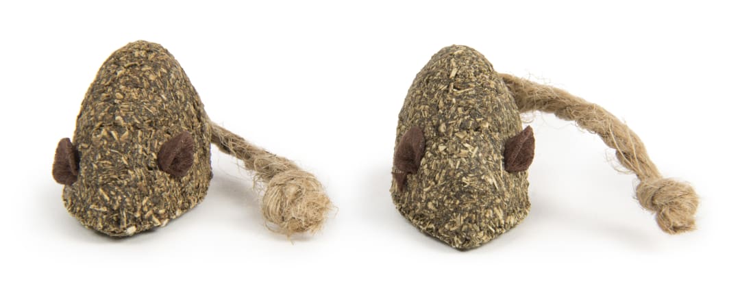Petlinks Catnip Mouser (Set of 2) Compressed Catnip Cat Toys