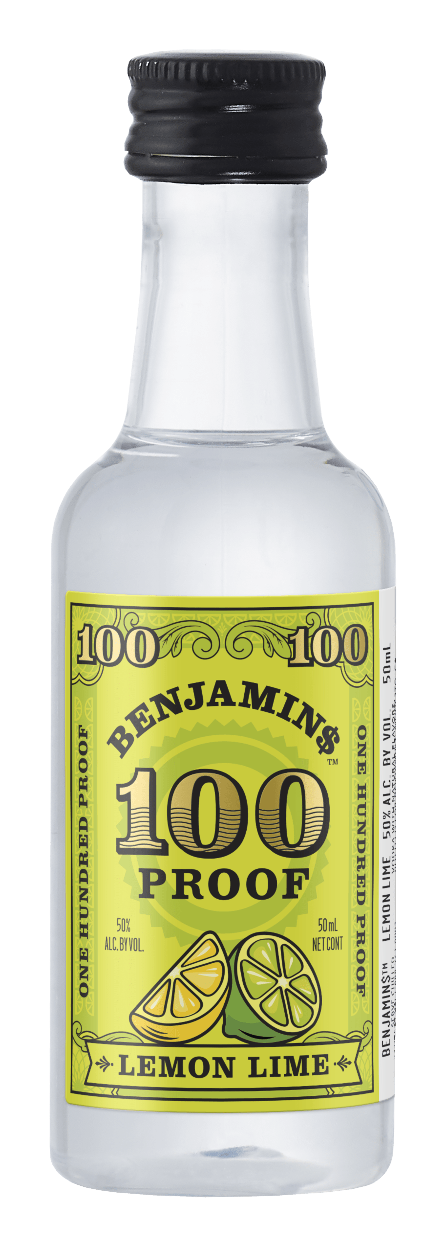 Benjamins 100 Proof Lemon Lime 50ml