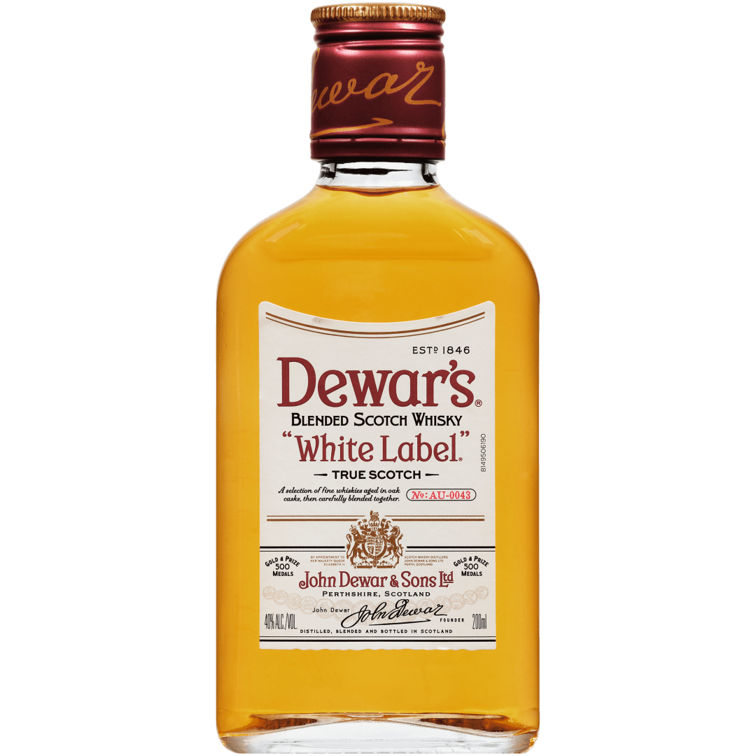 Dewar's White Label Blended Scotch Whisky 40% 200mL