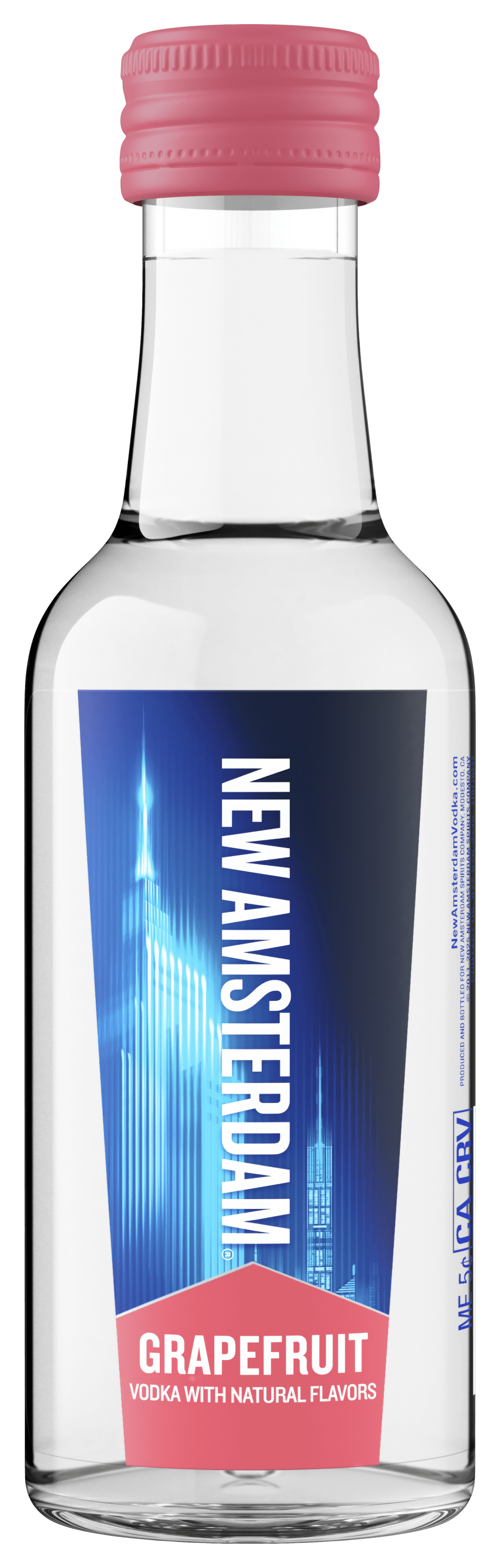 New Amsterdam Grapefruit Flavored Vodka 50ml
