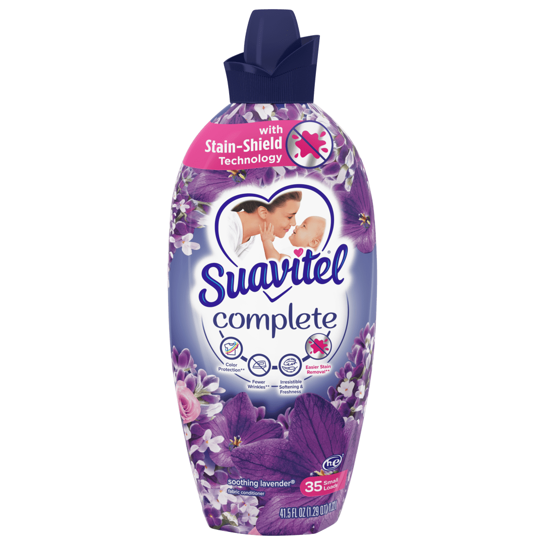 Suavitel Complete Fabric Softener, Lavender - 41.5 fluid ounce