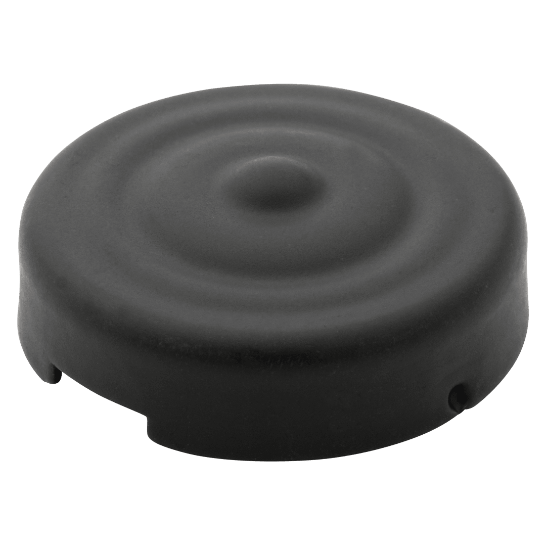 Decorative Interior Screw Cap Cover for Signature Handleset in Matte Black Finish