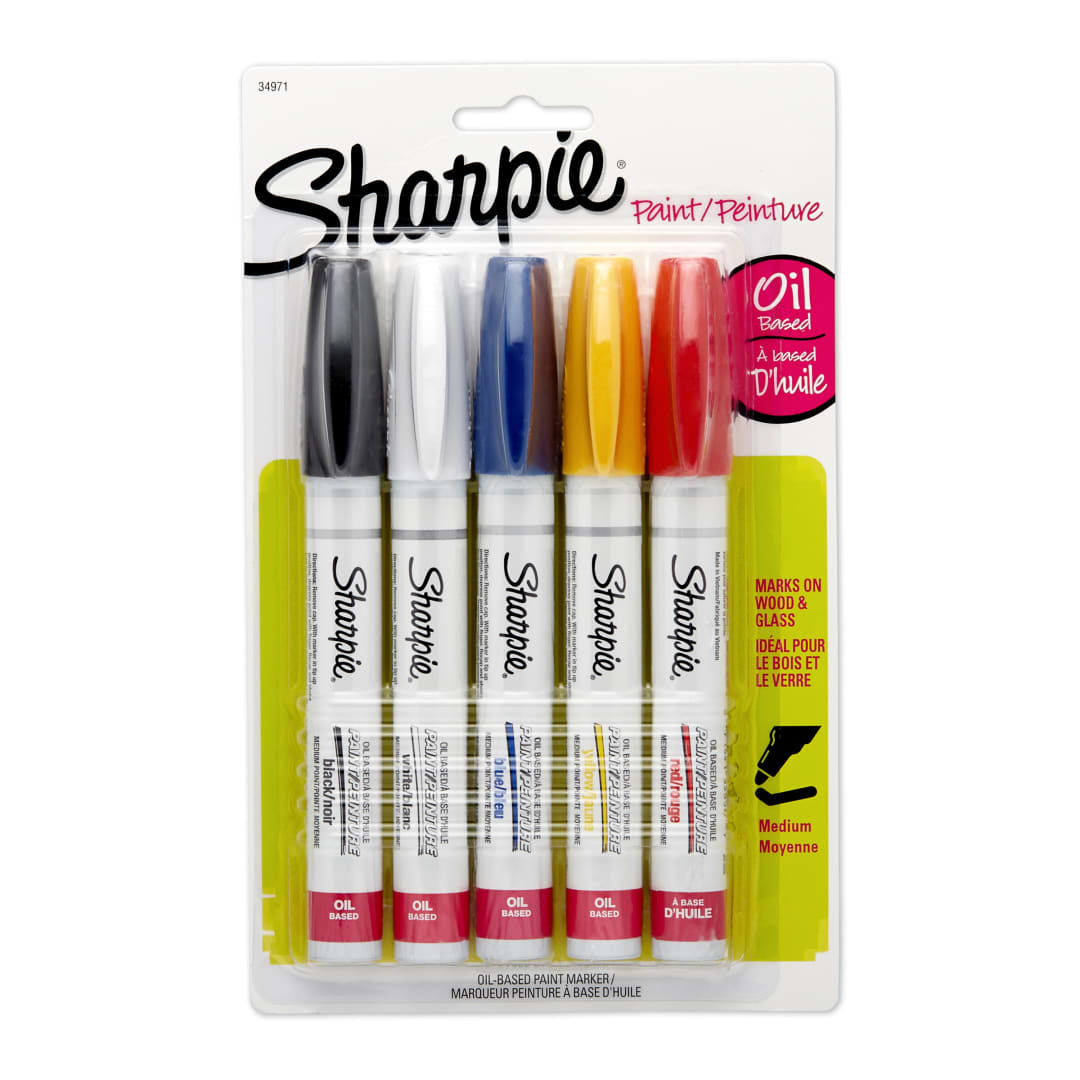 SHARPIE PAINT 5CD ASST MED