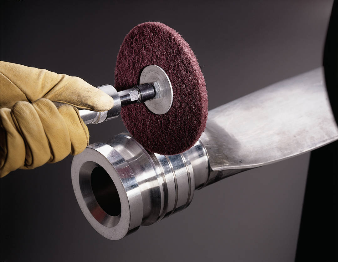 Disco de Acabamento Scotch-Brite™ – Grade A-Very Fine, Diameter 150 mm, Hole 19 mm