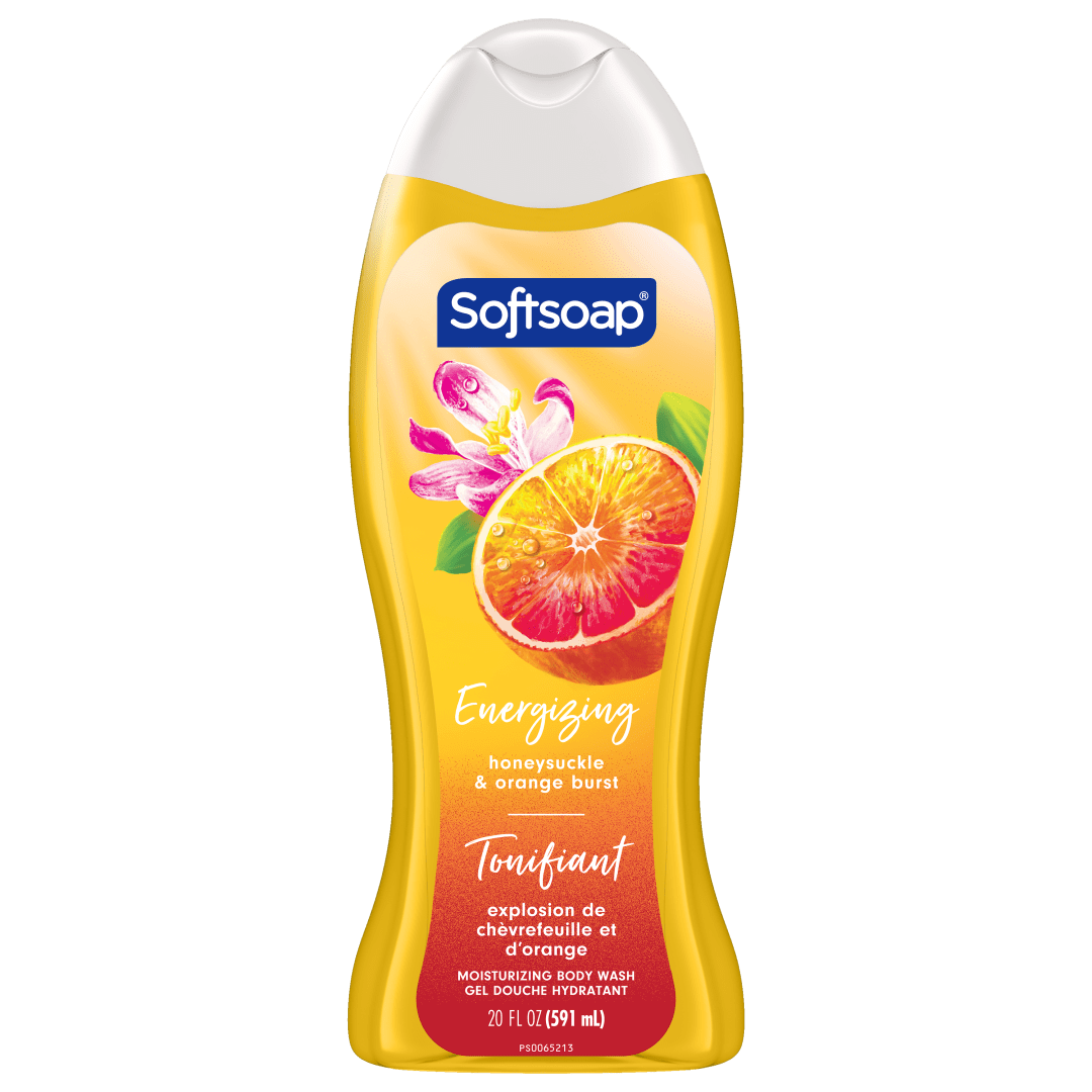 Softsoap Body Honeysuckle & Orange Burst Body Wash, 20 Oz