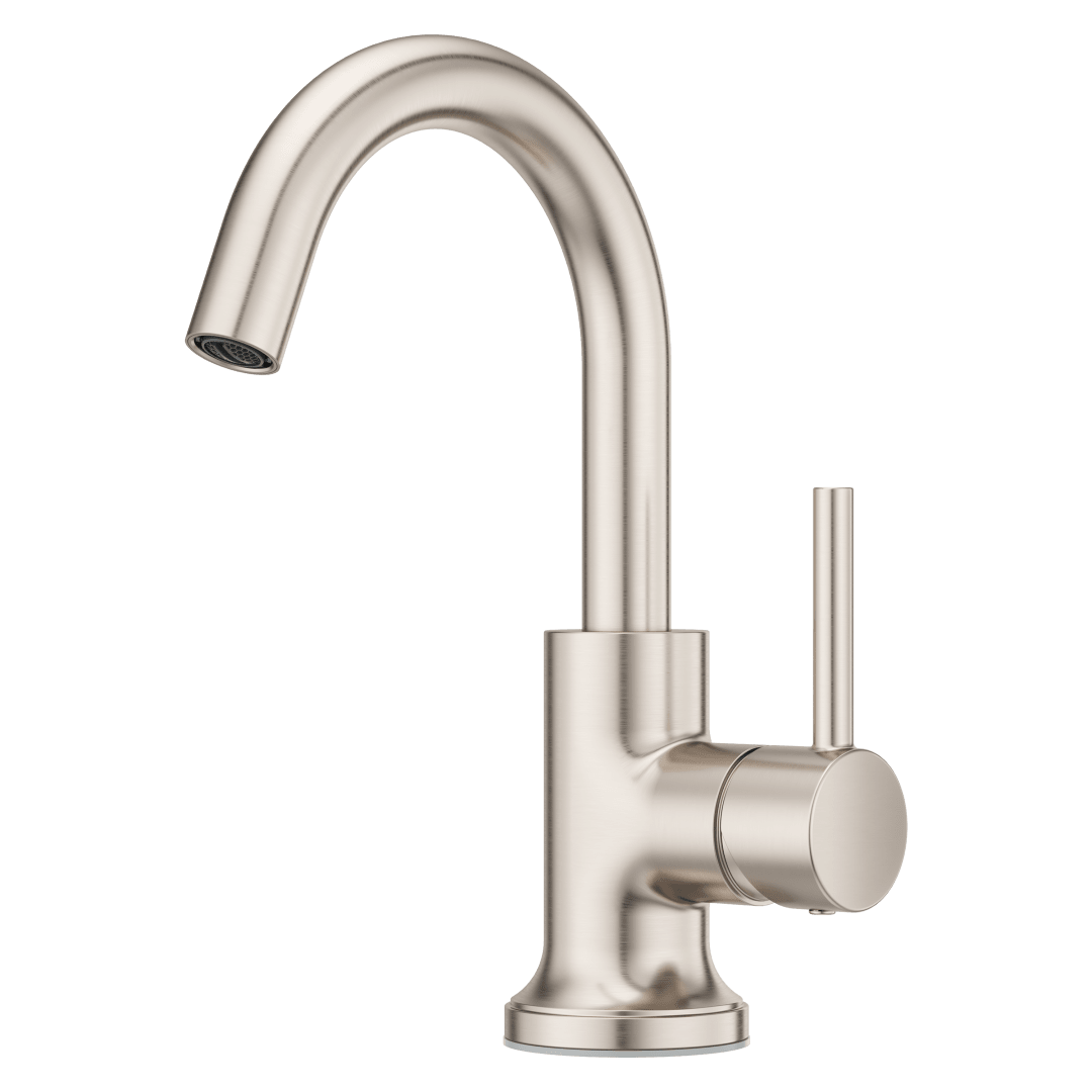 Tenet Single Control 4" Centerset Bathroom Faucet in Brushed Nickel