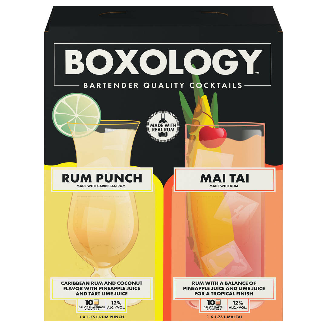 Boxology Rum Punch/Mai Tai Cocktails 3.5 liter