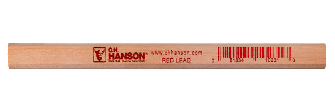 Carpenter Pencil-Red Lead