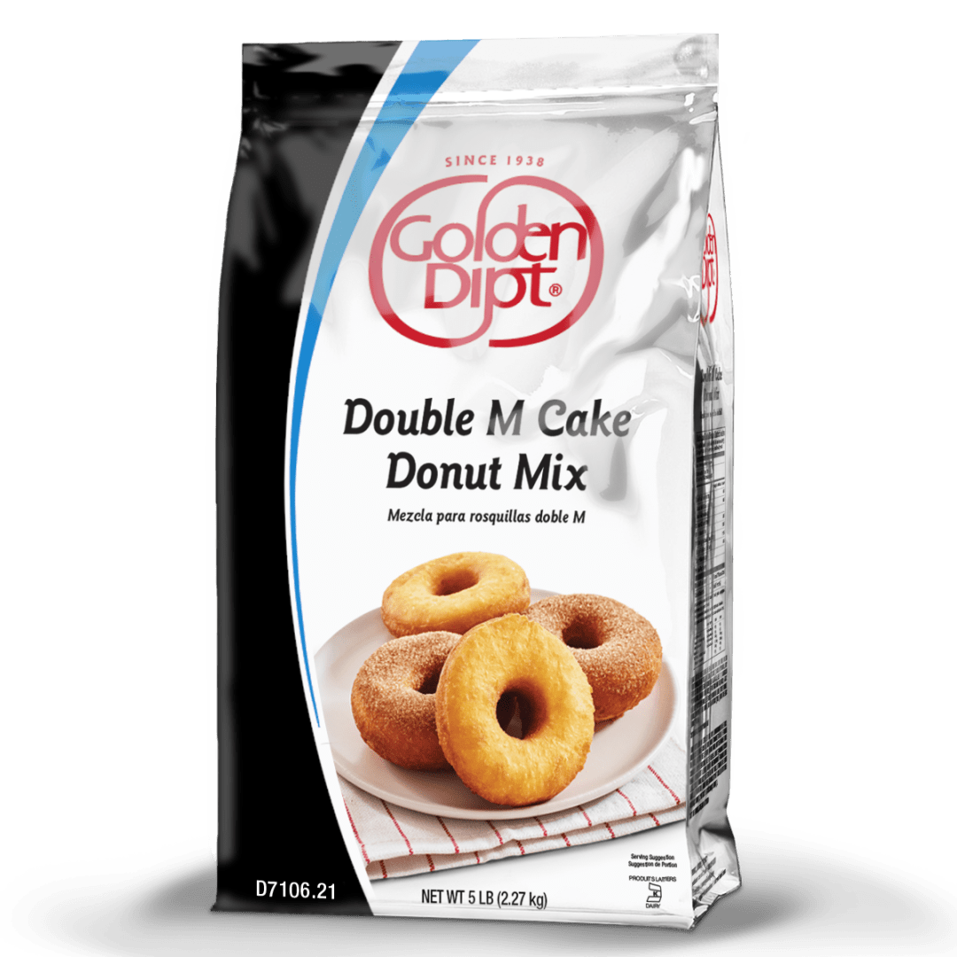 Golden Dipt Double M Cake Donut Mix, 6 x 5 lb
