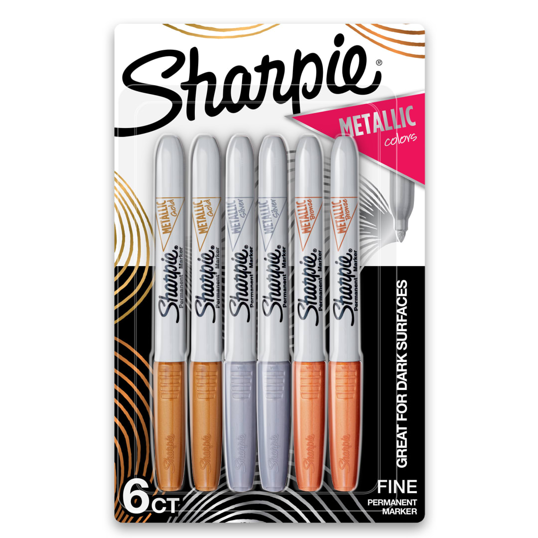 SHARPIE METALLIC ASST 6CT