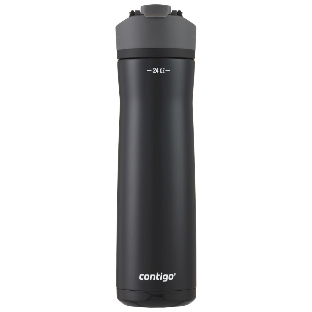 Contigo® Cortland Chill 2.0 Stainless Steel Water Bottle with AUTOSEAL Lid, Licorice, 24 oz (709 mL)