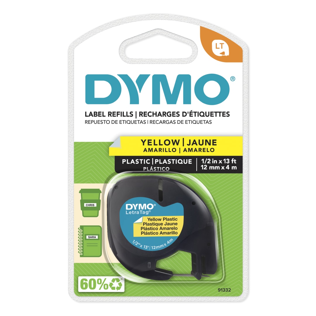 DY LT BLK/YLW PLA TAPE NA/LA/ANZ