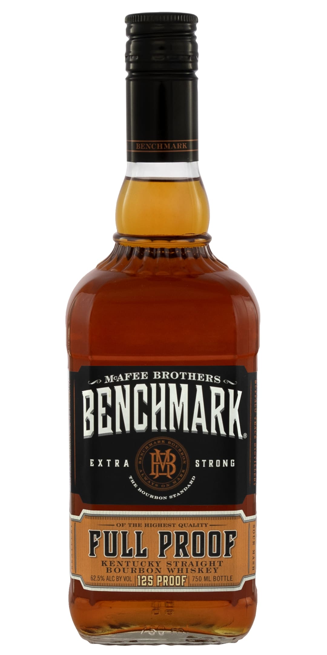 Benchmark Full Proof Kentucky Straight Bourbon Whiskey 750ml 125 Proof