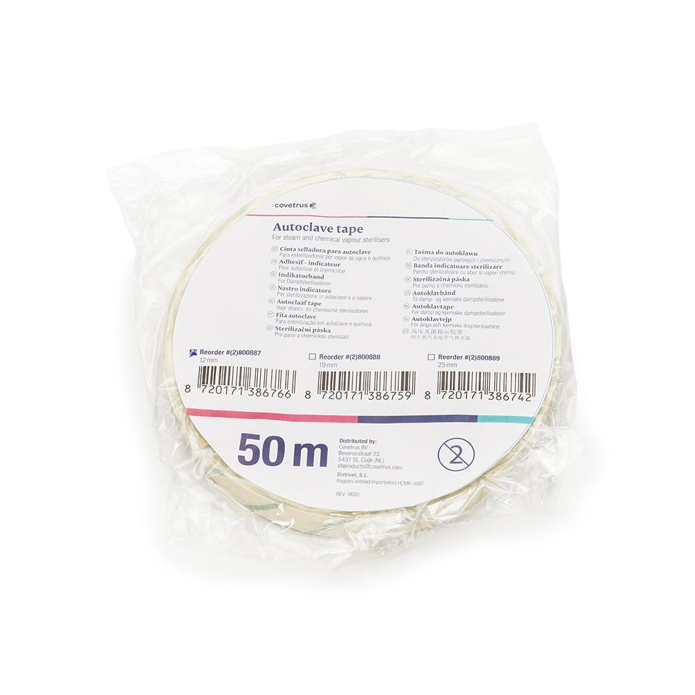 Covetrus Autoclave Indicator Tape, 12mm x 50m