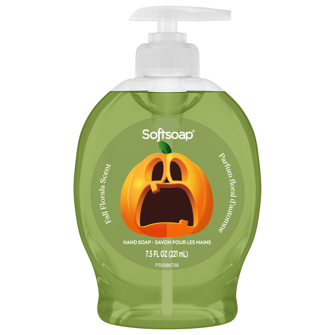 Softsoap Limited Edition Liquid Hand Soap Pump, Fall Florals Scent, 7.5 fl oz