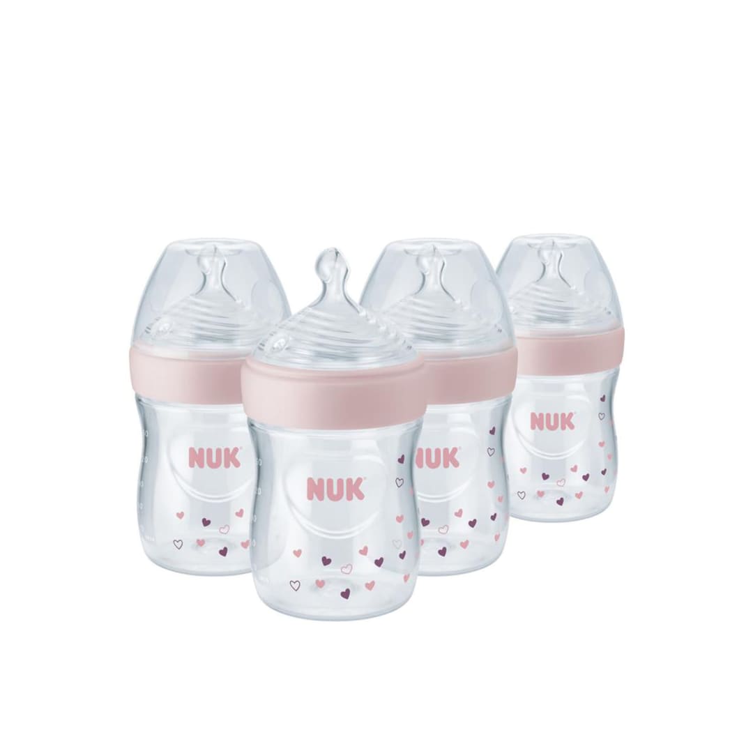 NUK® Simpy Natural 5oz. 4 Pack Girl