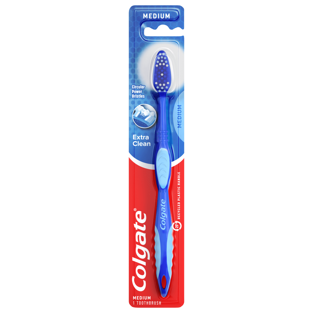 Colgate Extra Clean Full Head Toothbrush, Medium - 1 Count