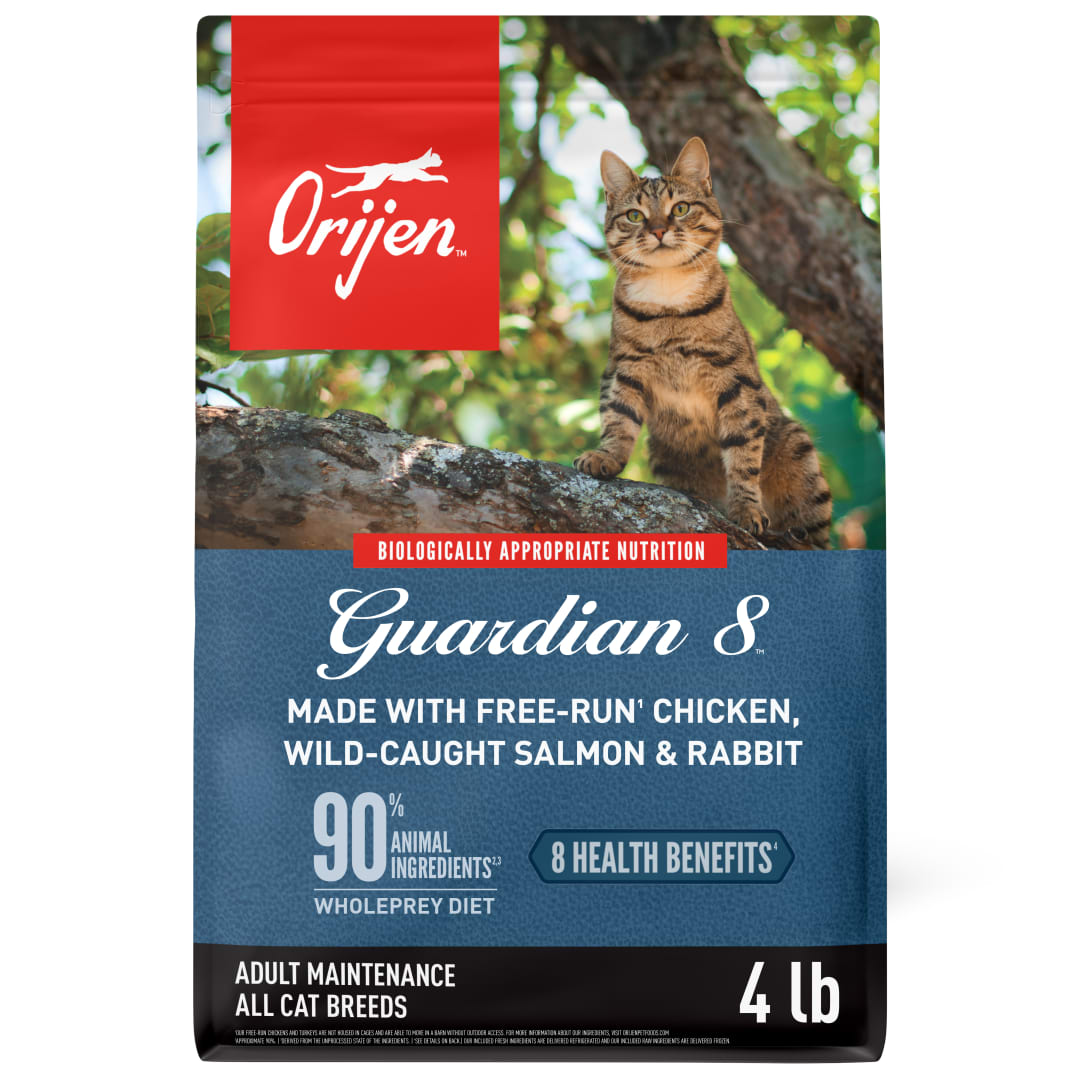 ORIJEN Guardian 8 Grain Free High Protein Premium Dry Cat Food