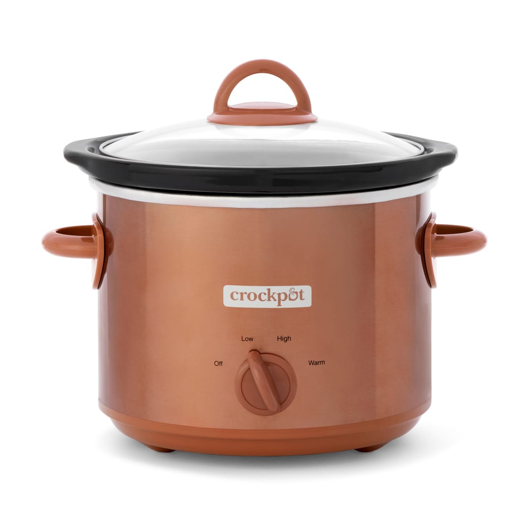 Crockpot® Manual Design Series 3-Quart Slow Cooker, Copper