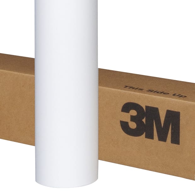 3M™ Scotchcal™ ElectroCut™ Farbfolie 7125-20, Matte White, 1220 mm x 45,72 m