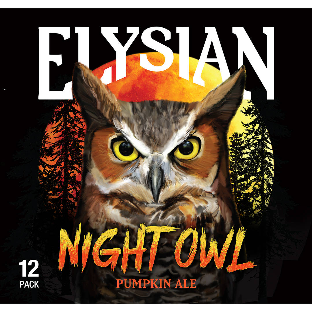Elysian Brewing Night Owl Pumpkin Ale, 12-Pack, 12 oz. Bottles