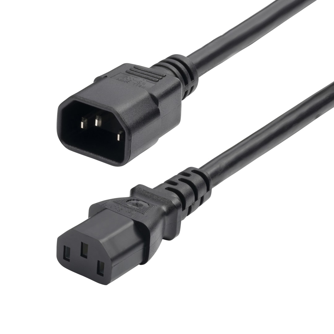 PDU Power Cord C13 to C14 13A 250V 16 AWG 6 ft 1 83