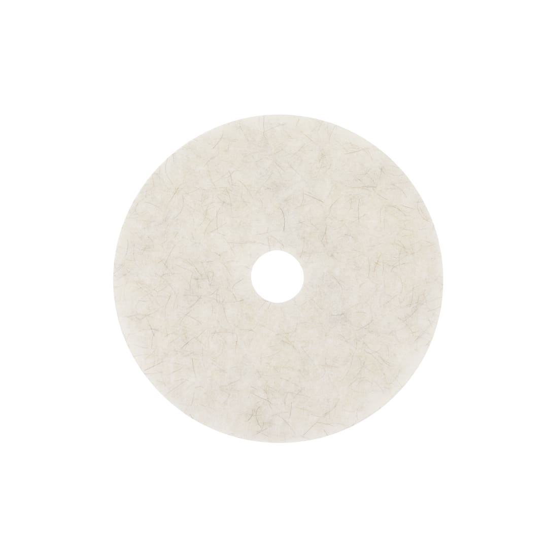 3M™ Naturfaserpad 3300, Weiß, 508 mm, 5 Stück / Karton