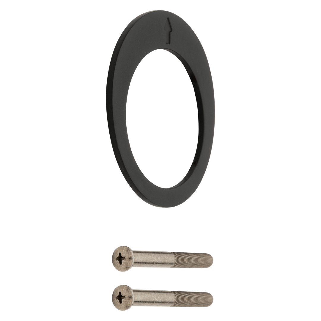 Key Control Deadbolt Thin Door Kit for Satin Nickel Finish