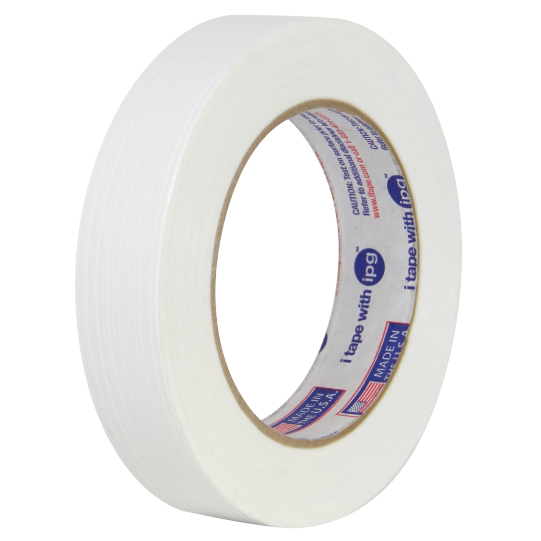 199 100# White BOPP Utility Filament Tape