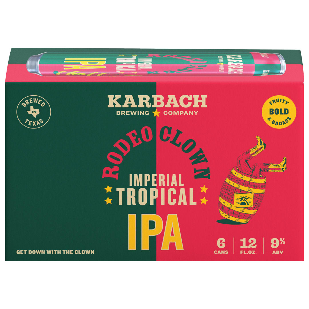 Karbach Rodeo Clown Imperial Tropical Ipa In Cans - 6-12 FZ