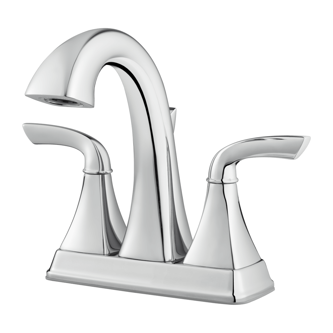 Bronson 2-Handle 4" Centerset Bathroom Faucet in Polished Chrome