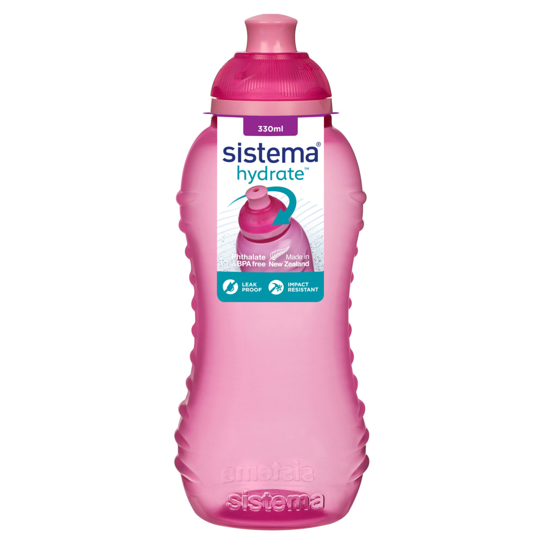 330ML SQUEEZE BOTTLE PINK