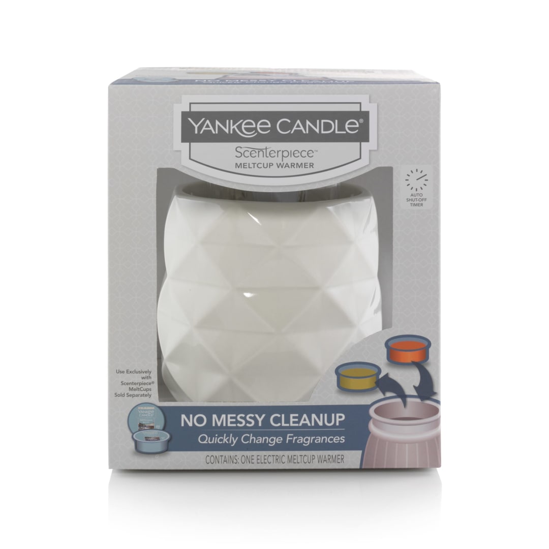 Yankee Candle® Langham Collection White w/ Timer Scenterpiece® Wax Warmer