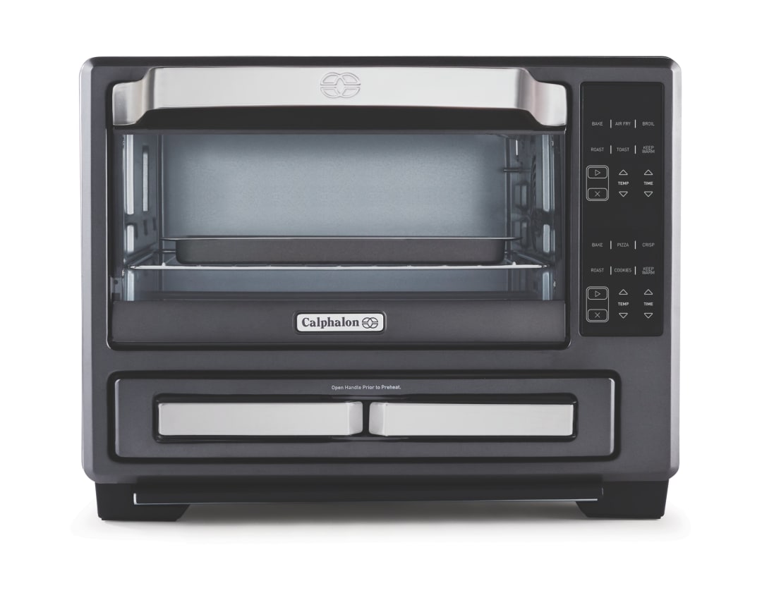 Calphalon® Performance Dual Oven with Air Fry, Dark Stainless