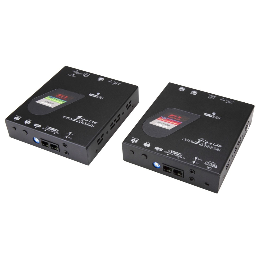 HDMI Over IP Video Extender Kit - UHD 4K