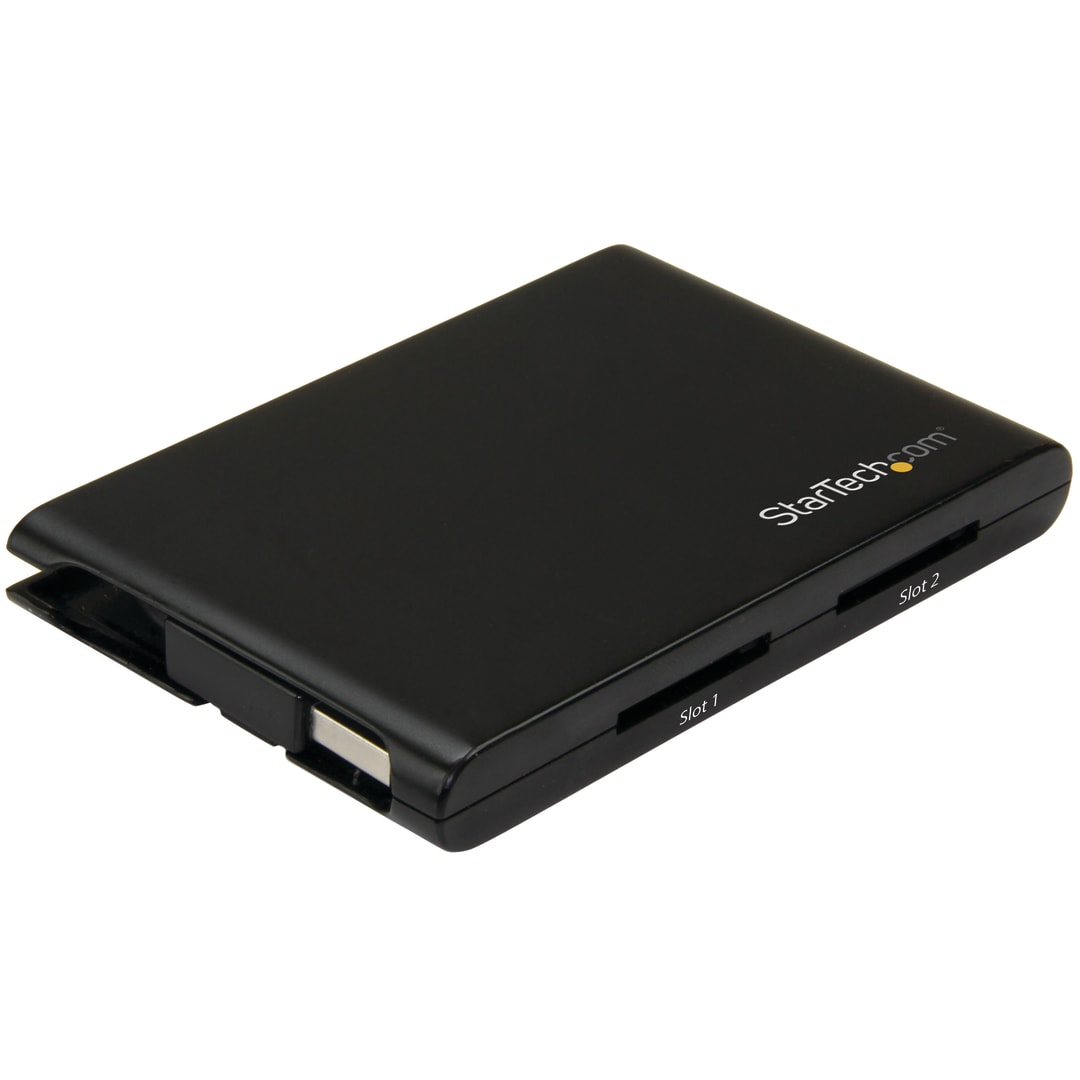 USB 3.0 to Dual SD 4.0 Portable Card Reader
