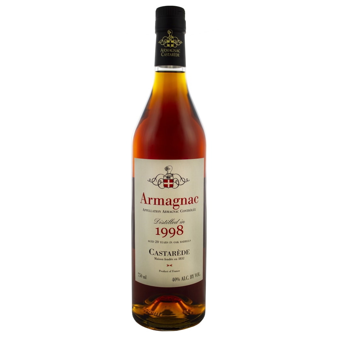 Castarede 1998 Armagnac 750ml 80 Proof