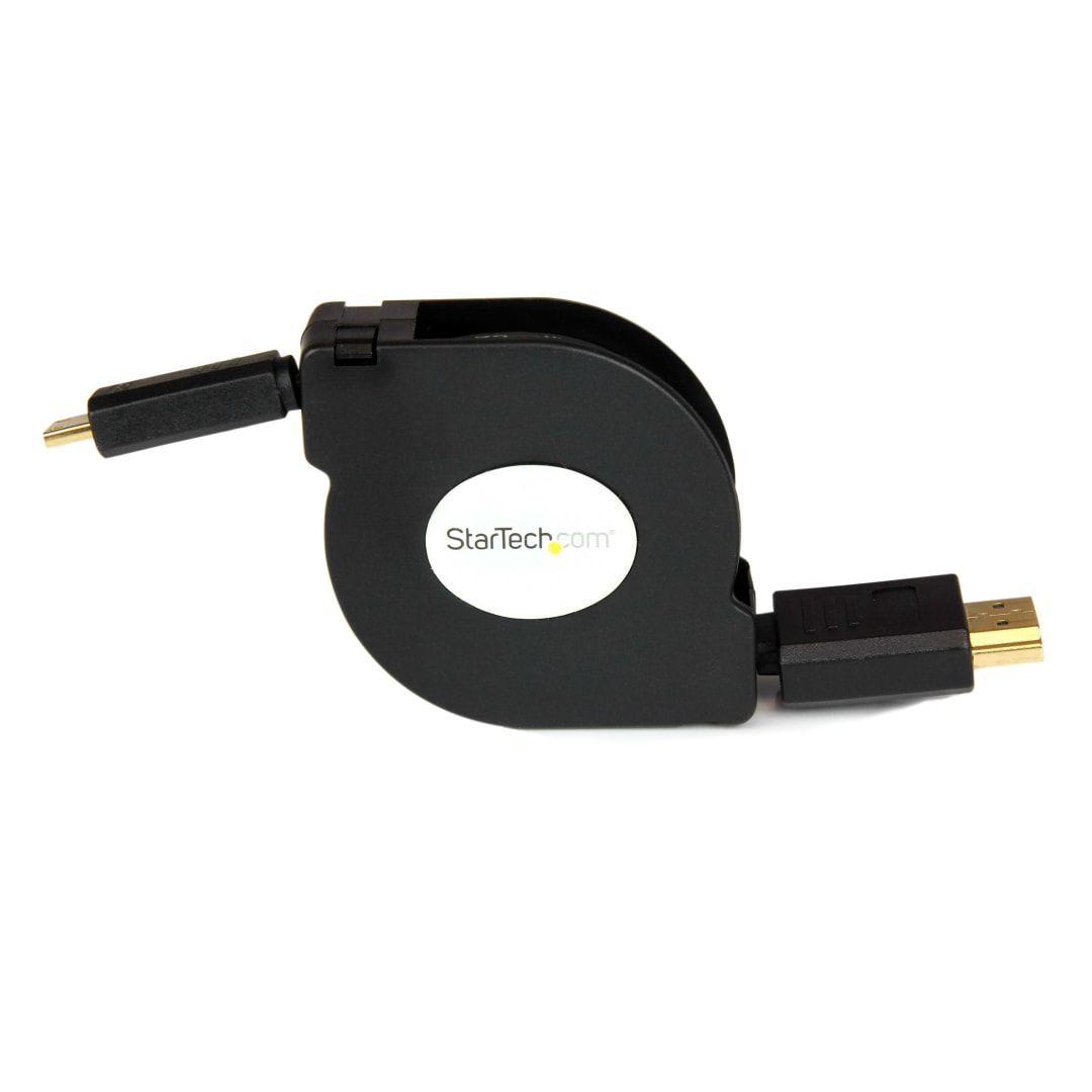 4 ft Retractable HDMI Cable A to C - M/M