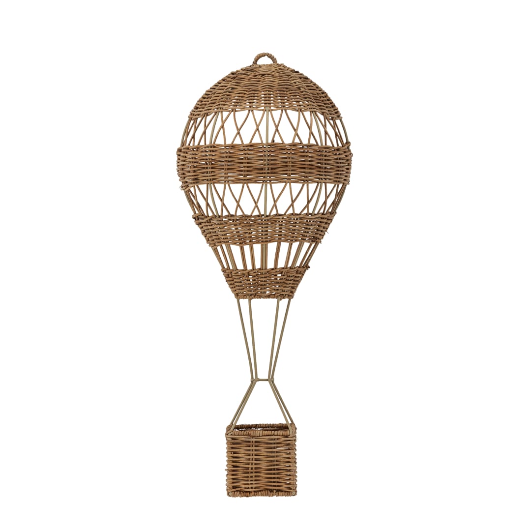 82065313 - Huggi Wall Basket, Nature, Rattan STOCK: 300