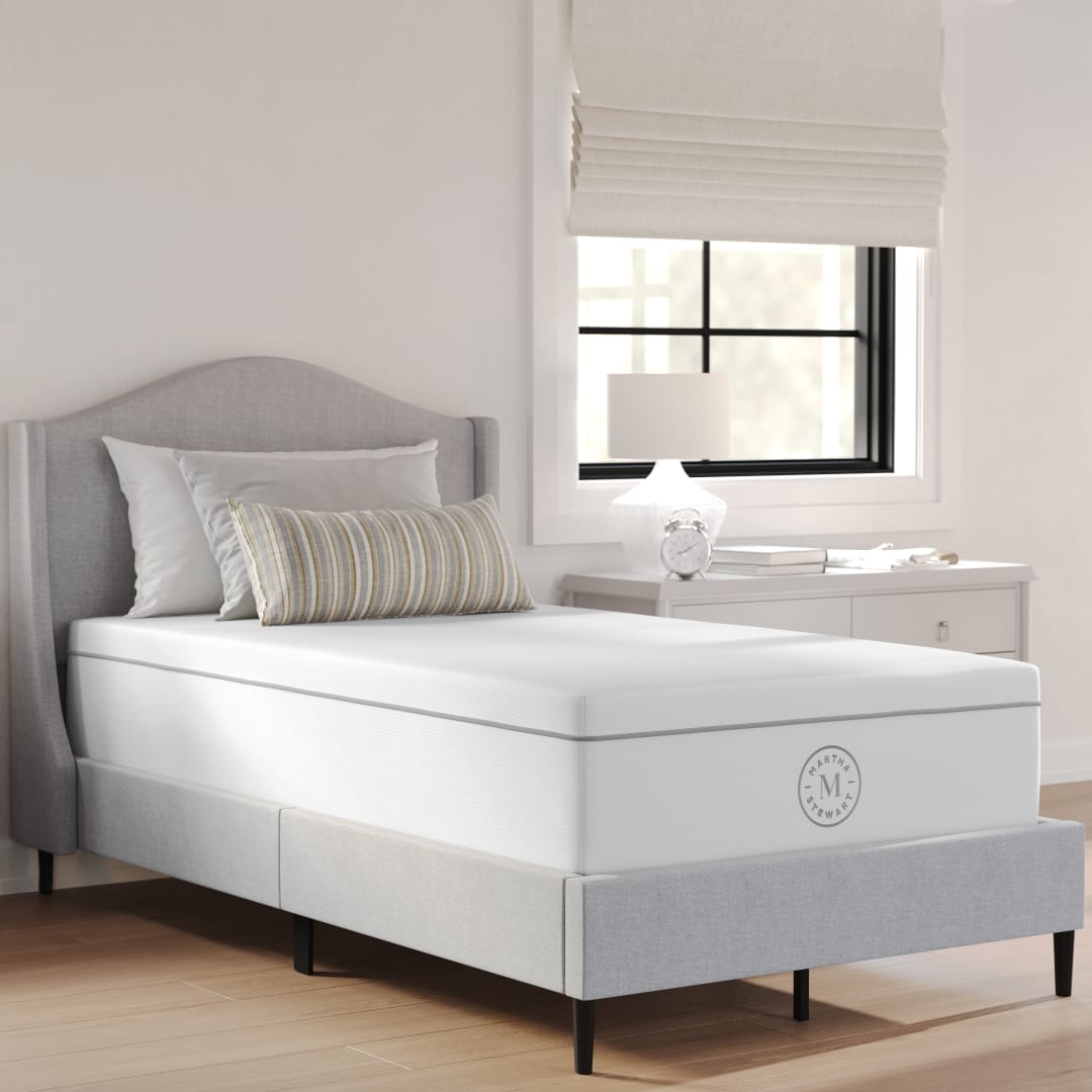 SleepComplete 12 Inch Twin Firm Hybrid Pocket Spring and Foam Dual-Action Cooling Mattress with Soft Breathable CoolWeave Jacquard Knitted Top